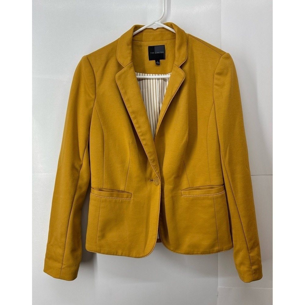 The Limited Yellow /Mustard color Blazer (sz. Small) - Picture 2 of 11
